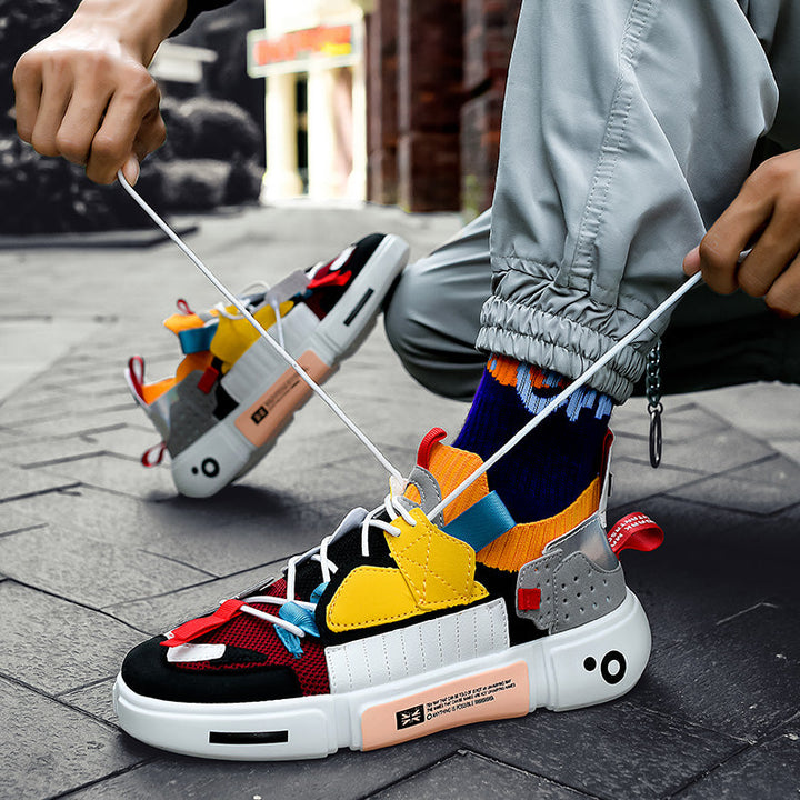 Breathable Mesh Sneakers for Men