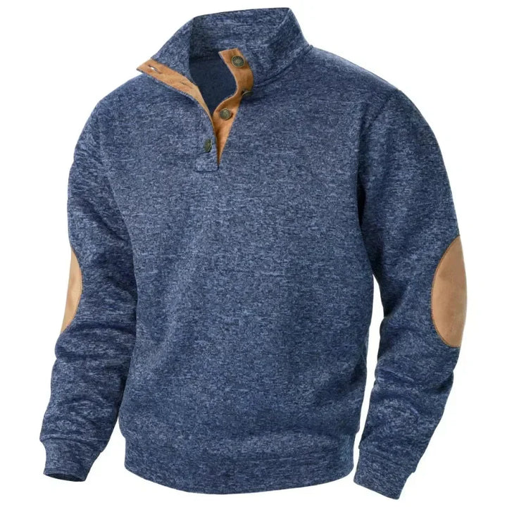 Men's V-Neck Sweatshirt for Outdoor & comfortable Style