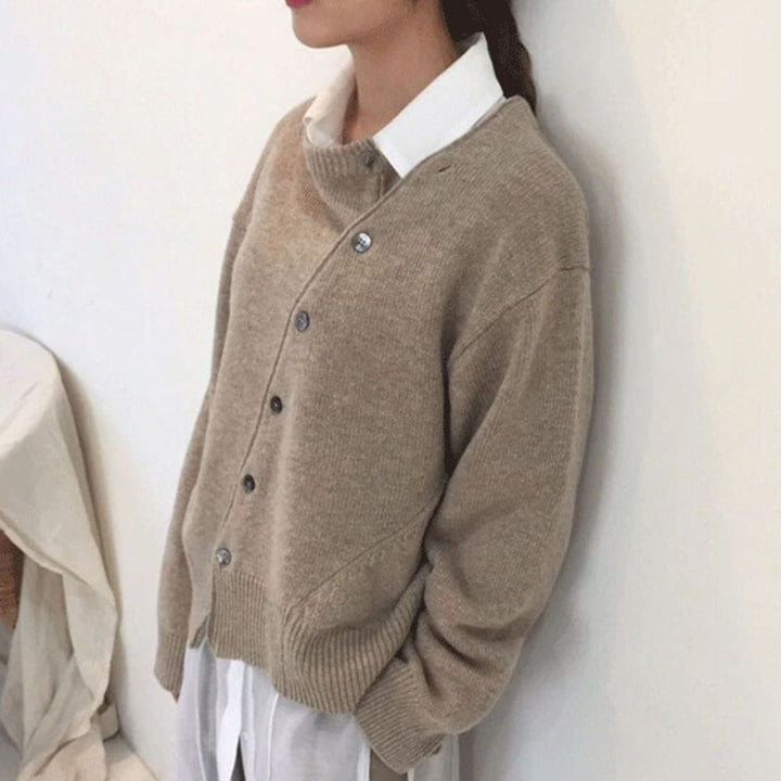 Soft fine Wool-like Wrap Cardigan Effortless Elegance with Luxurious Warmth