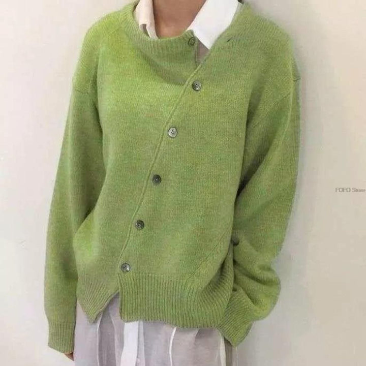 Soft fine Wool-like Wrap Cardigan Effortless Elegance with Luxurious Warmth