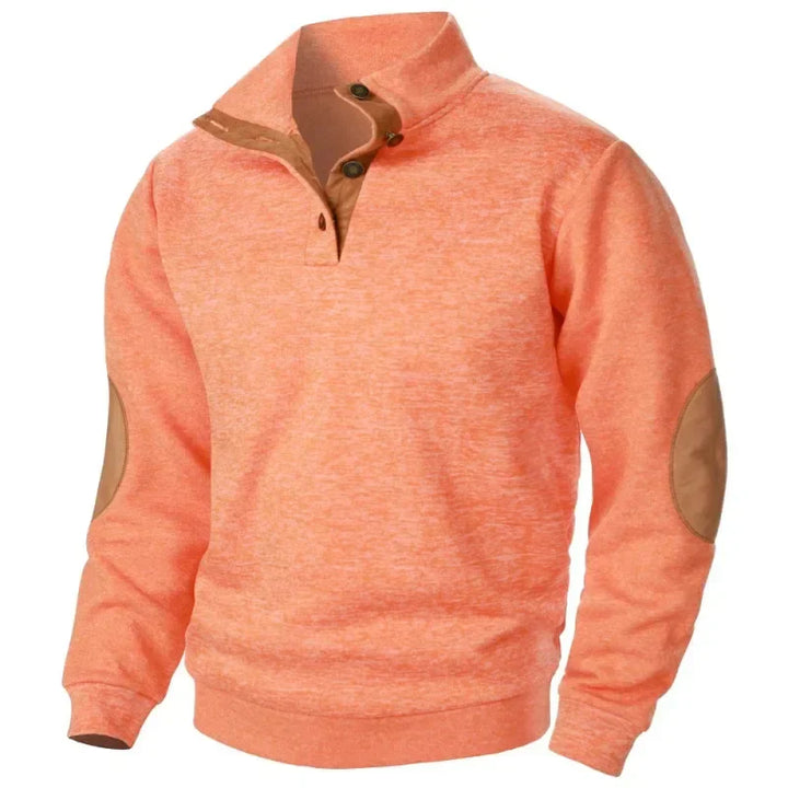 Men's V-Neck Sweatshirt for Outdoor & comfortable Style