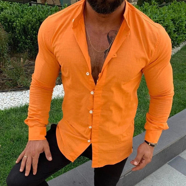 Casual Men’s Linen Shirt
