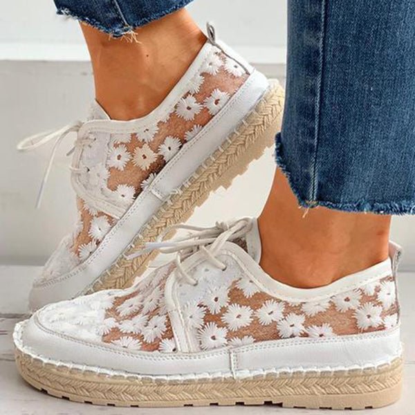 Embroidered Sneakers for Women