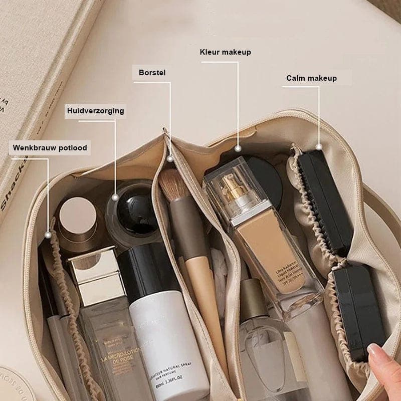 Leather Makeup Bag