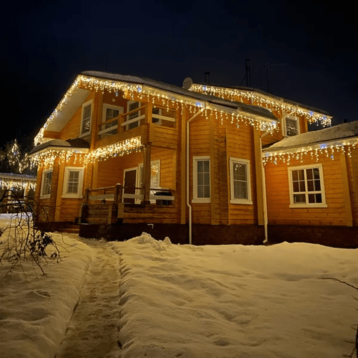 GlowCurtain Outdoor Lights (No plug included)