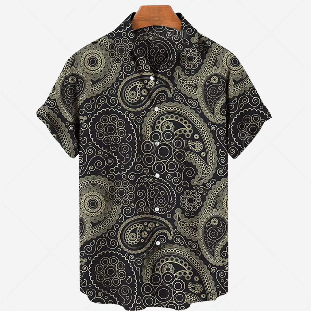 comfortable Short-Sleeve Shirt with Print Effortless Style for Every Occasion