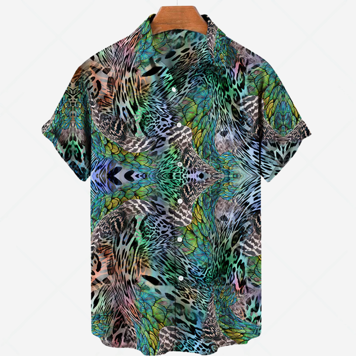 comfortable Short-Sleeve Shirt with Print Effortless Style for Every Occasion