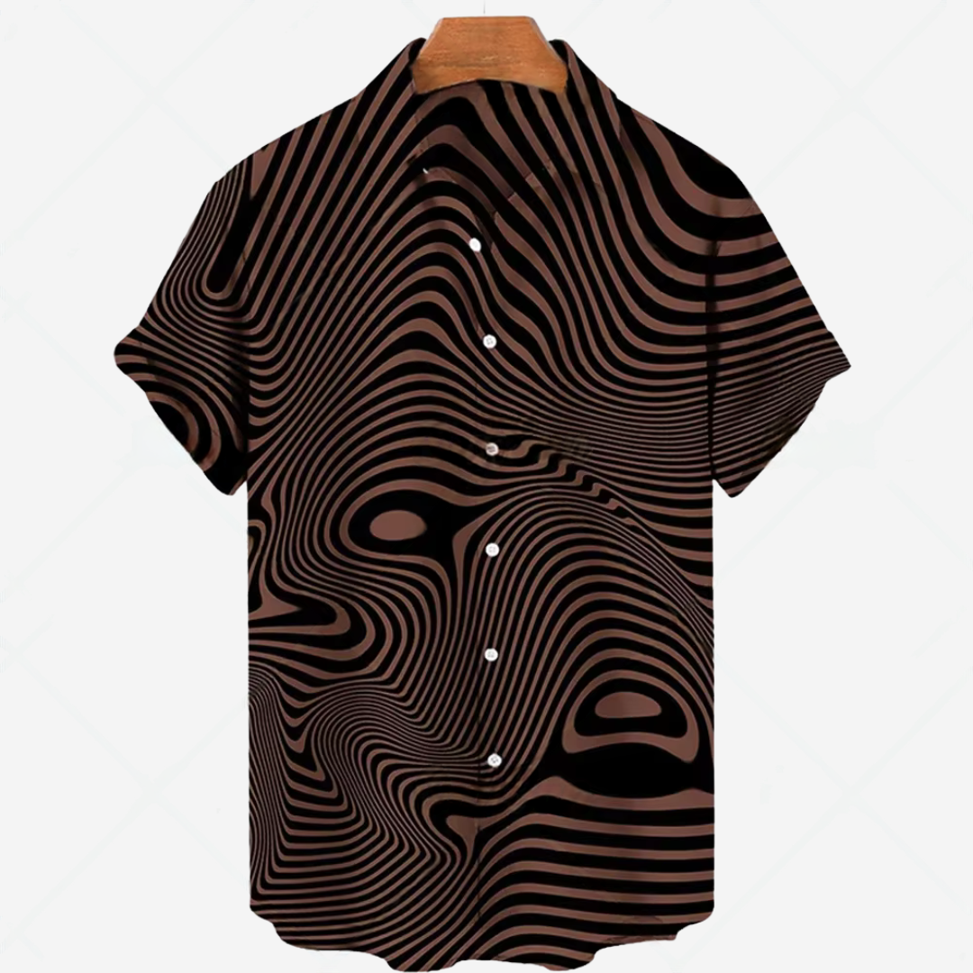 comfortable Short-Sleeve Shirt with Print Effortless Style for Every Occasion