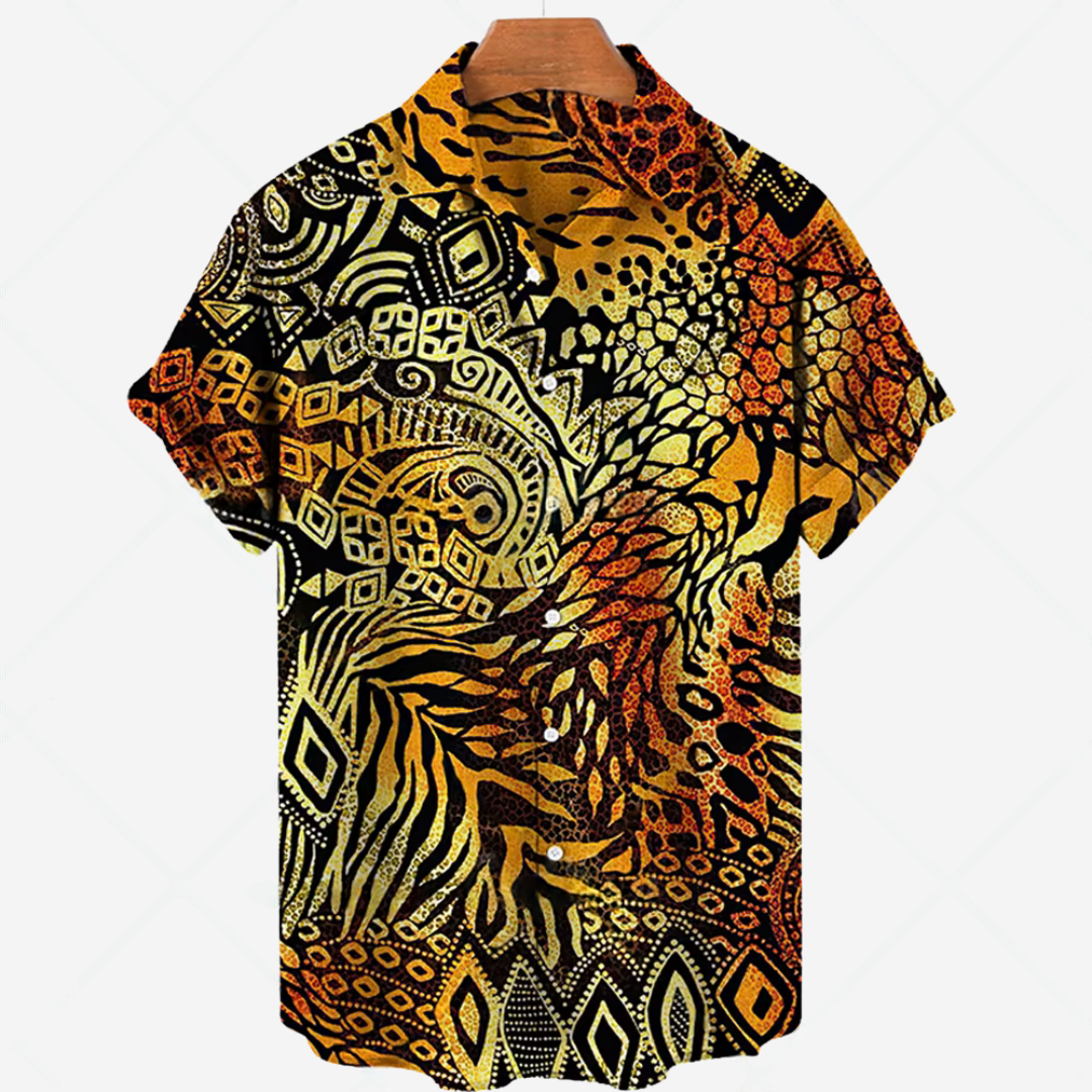 comfortable Short-Sleeve Shirt with Print Effortless Style for Every Occasion