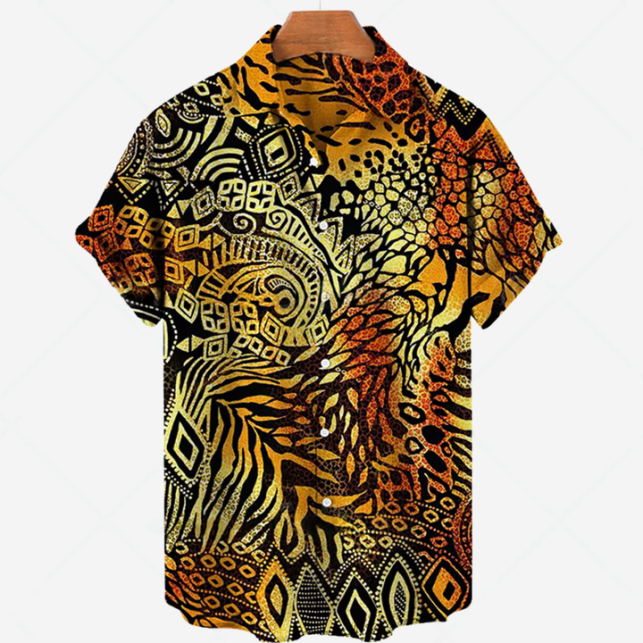 comfortable Short-Sleeve Shirt with Print Effortless Style for Every Occasion