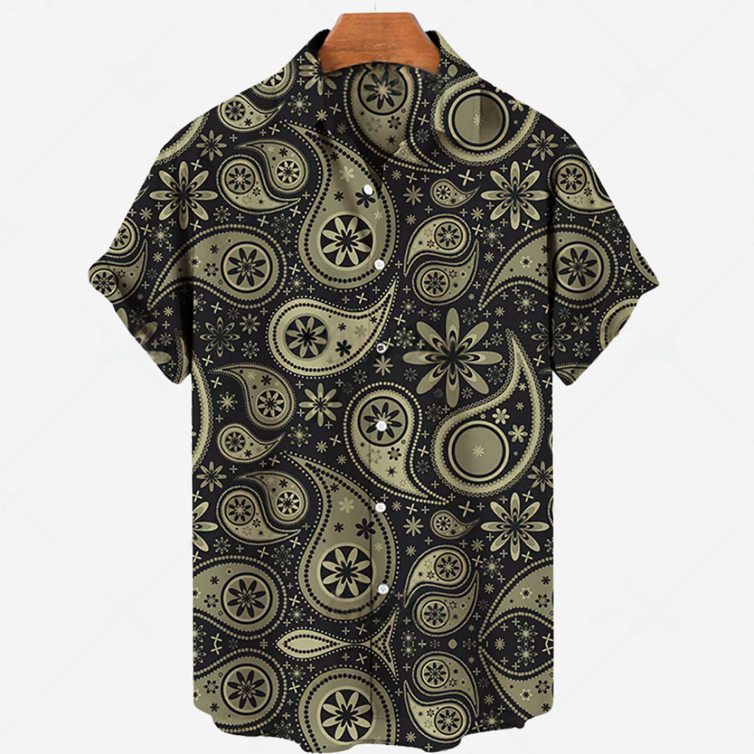 comfortable Short-Sleeve Shirt with Print Effortless Style for Every Occasion