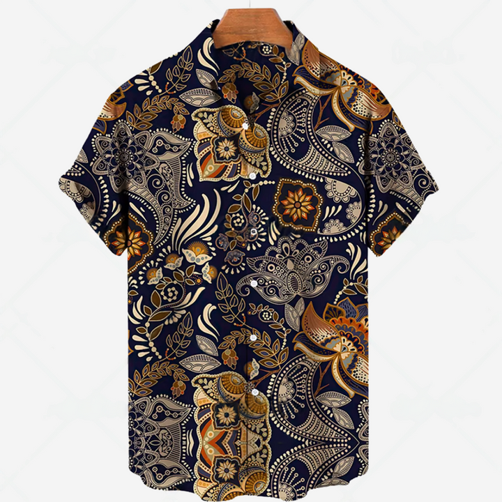 comfortable Short-Sleeve Shirt with Print Effortless Style for Every Occasion
